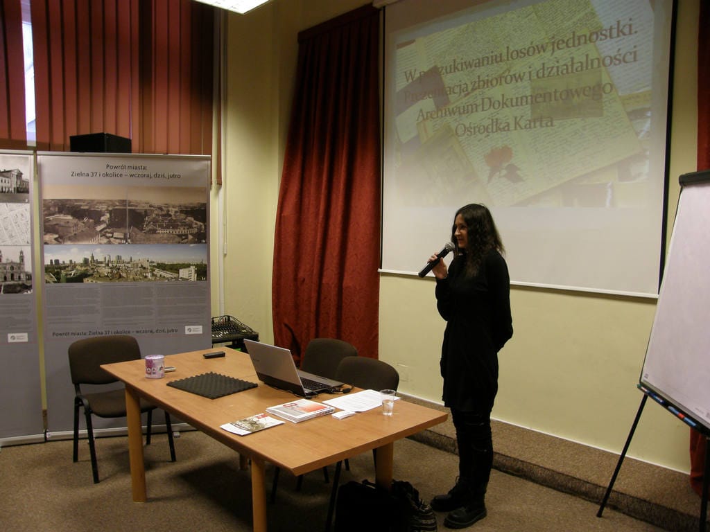 Zbiory i działalności Archiwum Ośrodka Karta 1