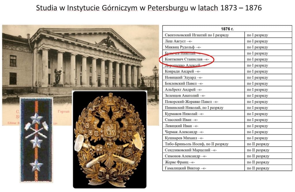 Stanisław Kontekiewicz Studia