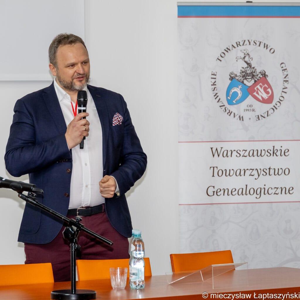 Prezes WTG Michał Marciniak