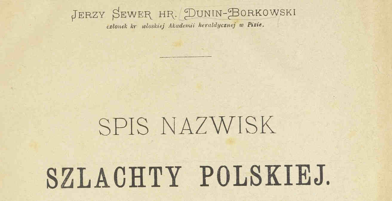 Pochodzenie nazwisk Część II, Jarosław Zawadzki
