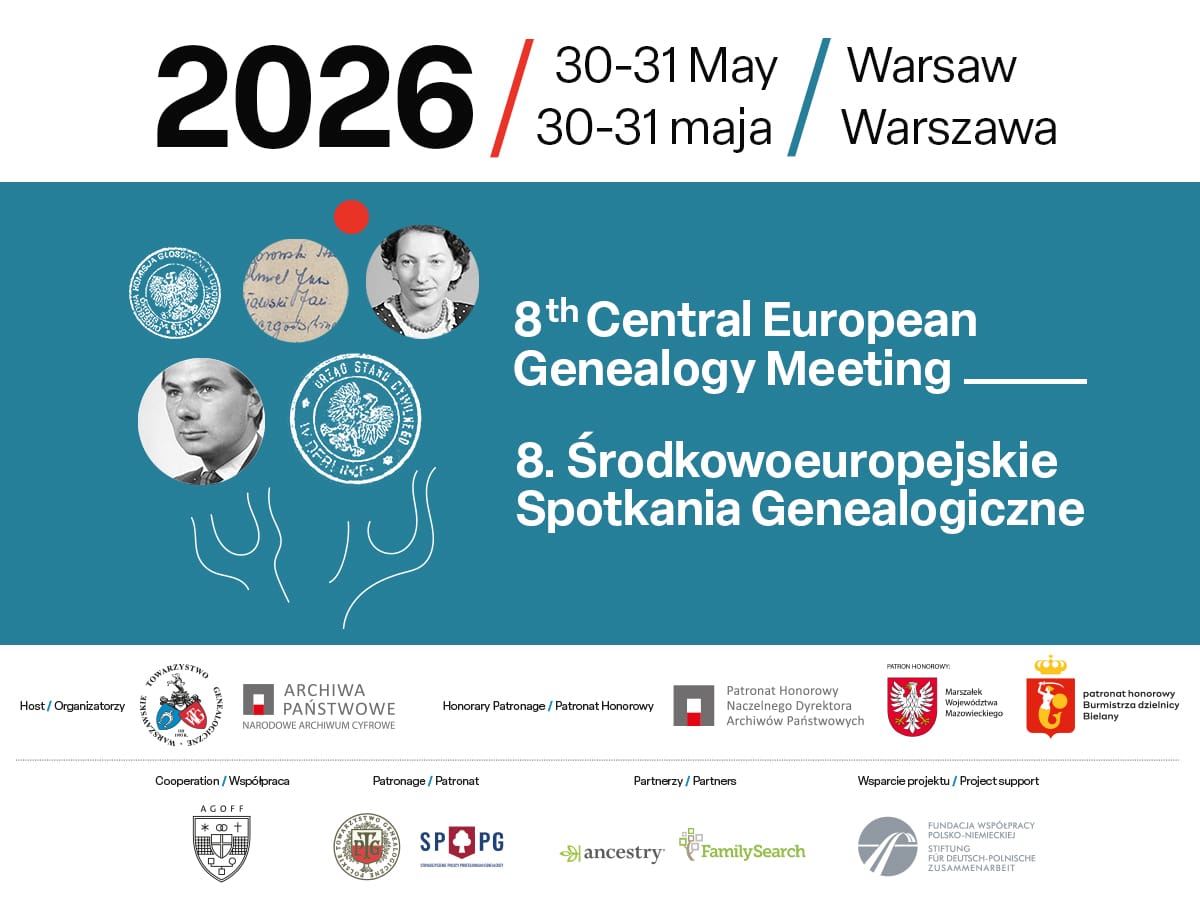 8 Środkowoeuropejskie Spotkania Genealogiczne